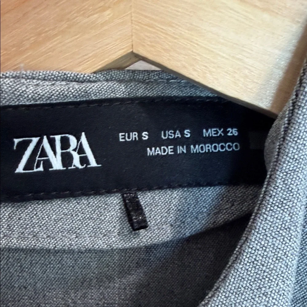 Zara Women's Charcoal Mini Dress - Picture 3 of 4